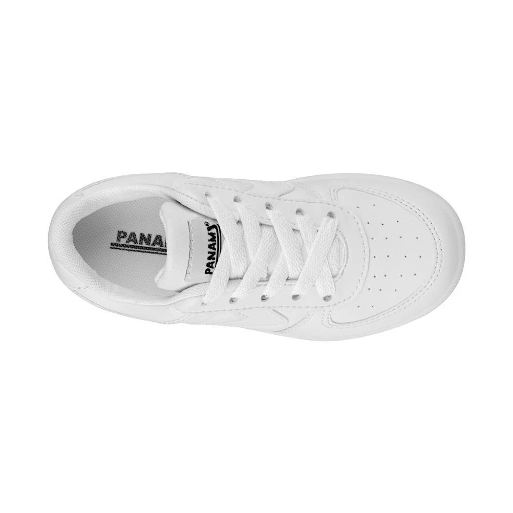 TENIS NIÑO PANAM 0112760010 SIMIPIEL BLANCO - Image 4