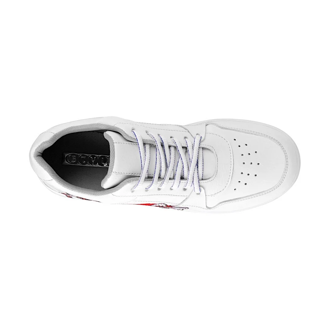 TENIS CASUALES DAMA STYLO 02013 SIMIPIEL BLANCO - Image 4