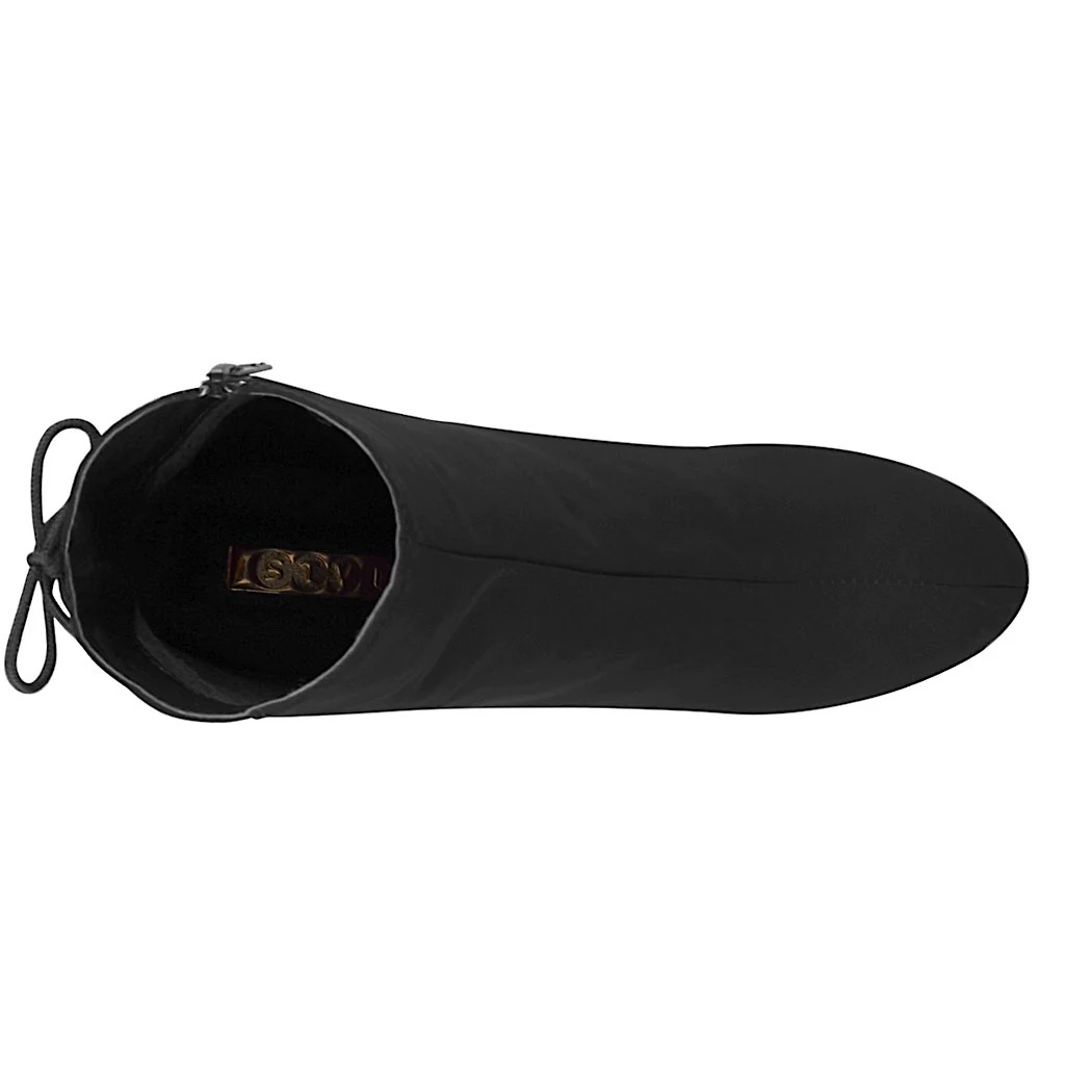 BOTINES CASUALES DAMA STYLO 1400 SUEDE NEGRO - Image 4