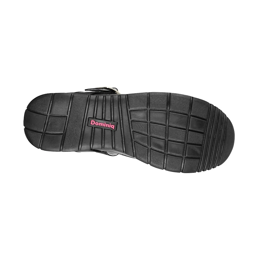 Zapato escolar Dominiq para niña simipiel negro 1522 - Image 3