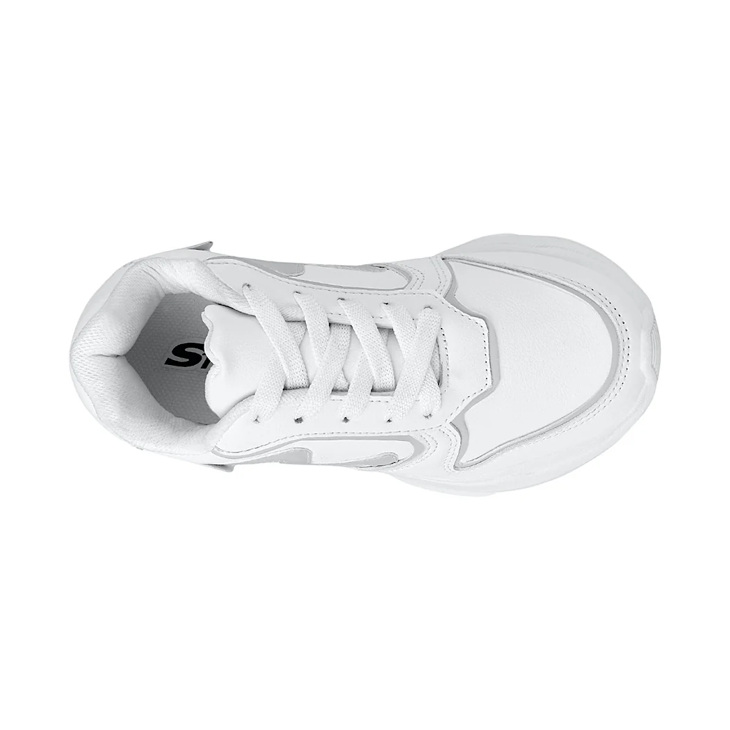 TENIS CASUALES NIÑAS STYLO 18970 SIMIPIEL BLANCO 18-21 - Image 4
