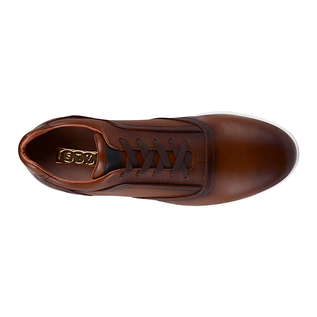 ZAPATOS CABALLERO STYLO 2302-1PG PIEL CAFÉ - Image 4