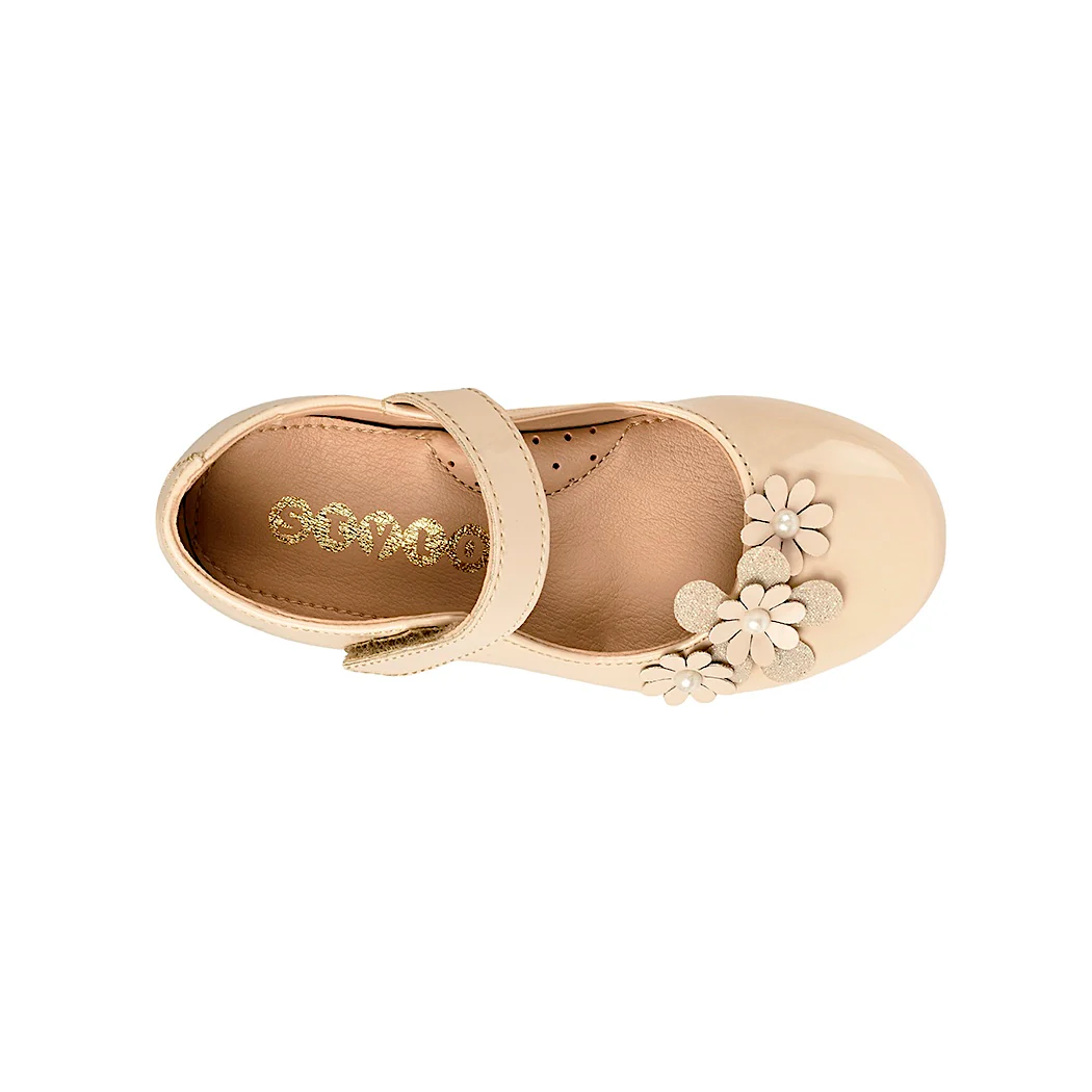 ZAPATOS STYLO NI„A 26657 CHAROL BEIGE 15-17 - Image 4