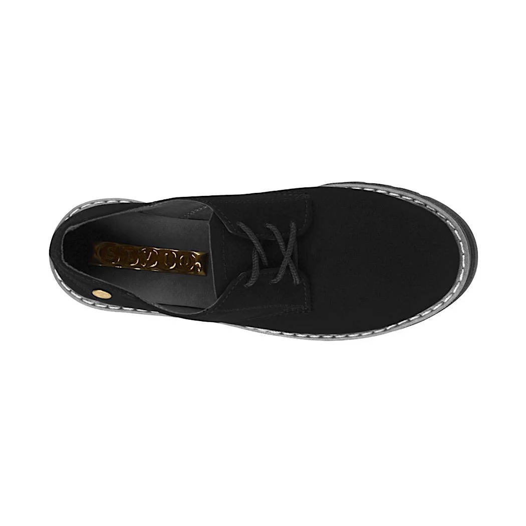 ZAPATOS DAMA NIÑA STYLO 2933 SUEDE NEGRO - Image 4