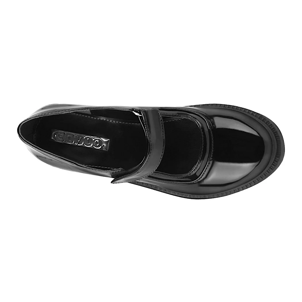 ZAPATOS CASUALES DAMA STYLO 332 CHAROL NEGRO - Image 4