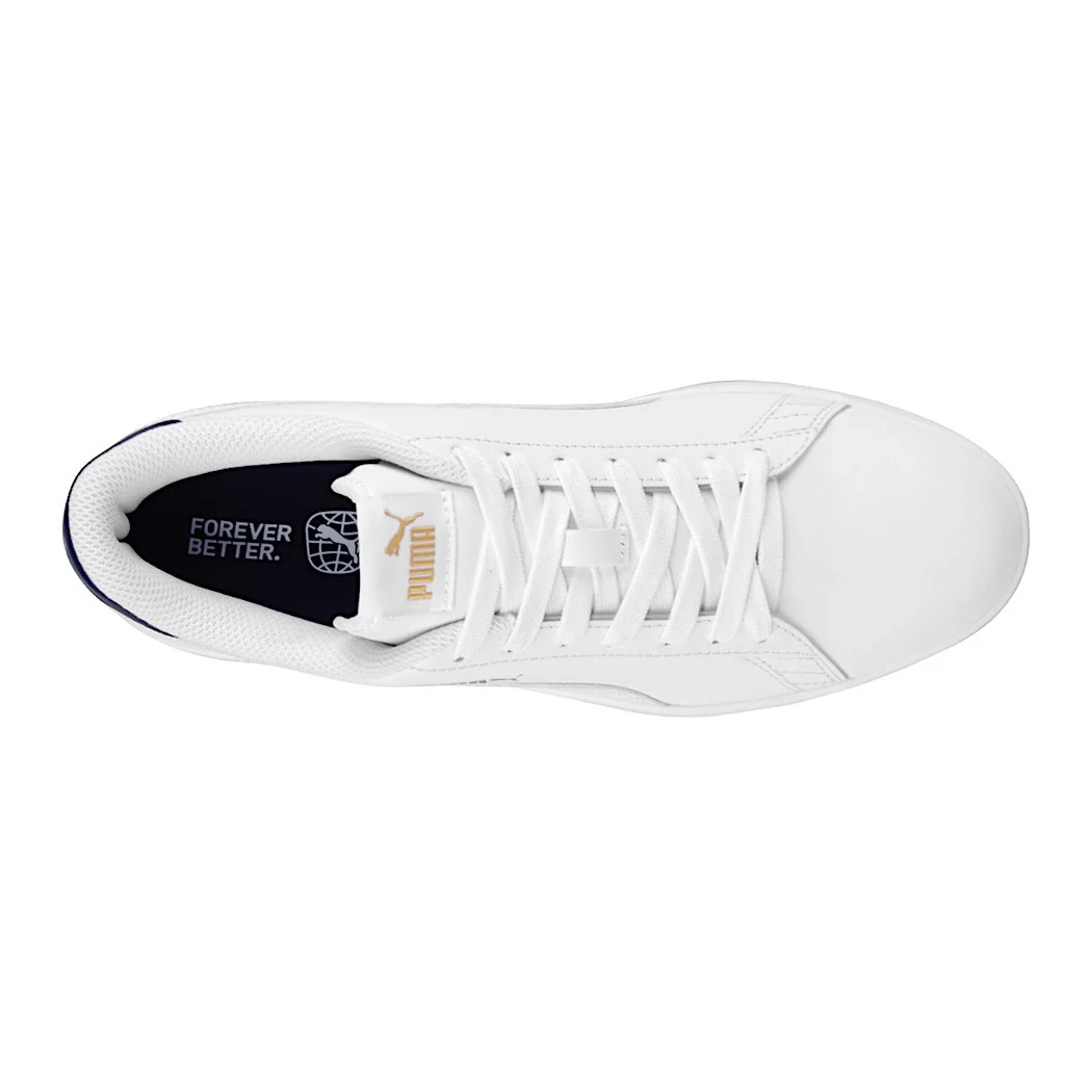 TENIS CABALLERO PUMA SMASH 36521535 SIMIPIEL BLANCO - Image 4