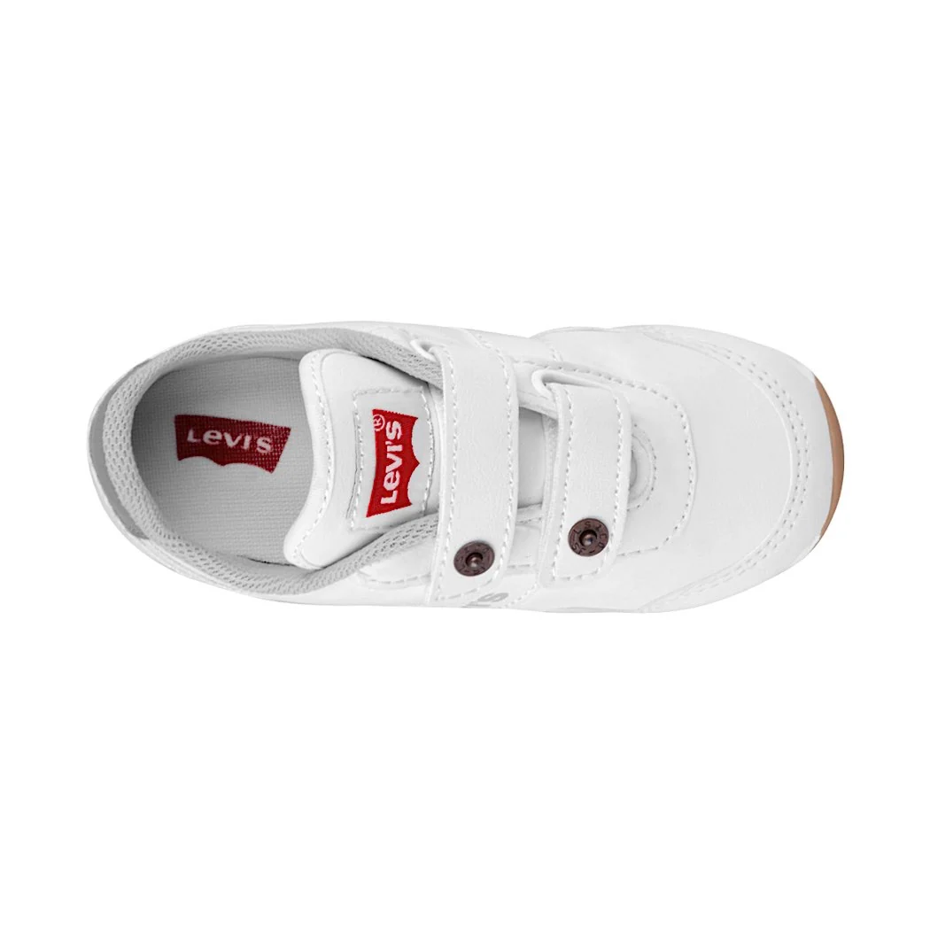 TENIS NIÑO LEVI´S 405860018 SIMIPIEL BLANCO - Image 4