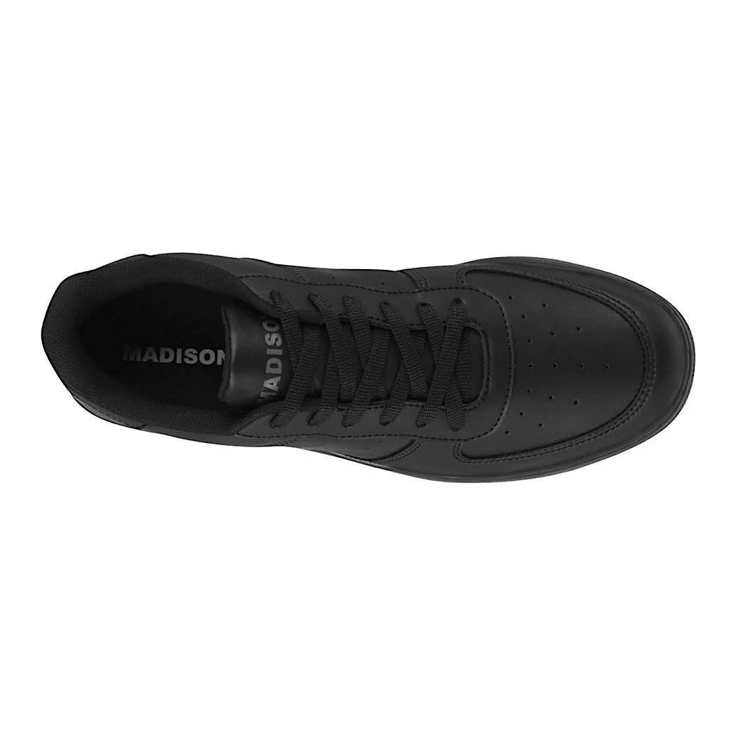 TENIS CASUALES CABALLERO MADISON 700601-01 SIMIPIEL NGO - Image 4