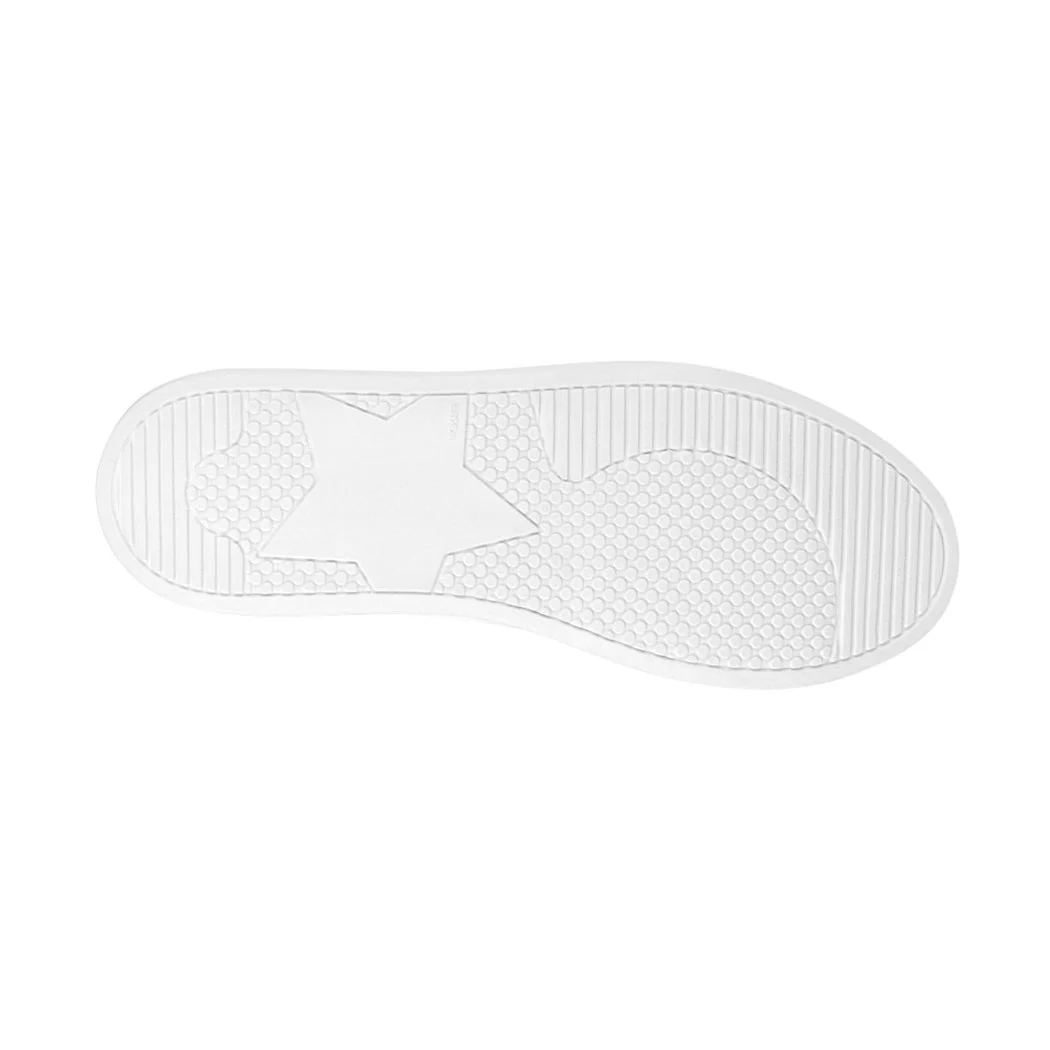 TENIS CASUALES DAMA STYLO 7088 SIMIPIEL BLANCO - Image 3