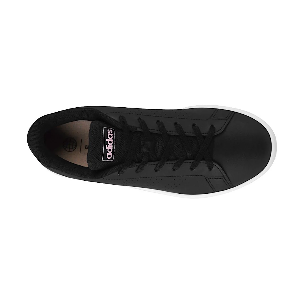 TENIS DAMA ADIDAS ADVANTAGE GW7120 SIMIPIEL NEGRO - Image 4
