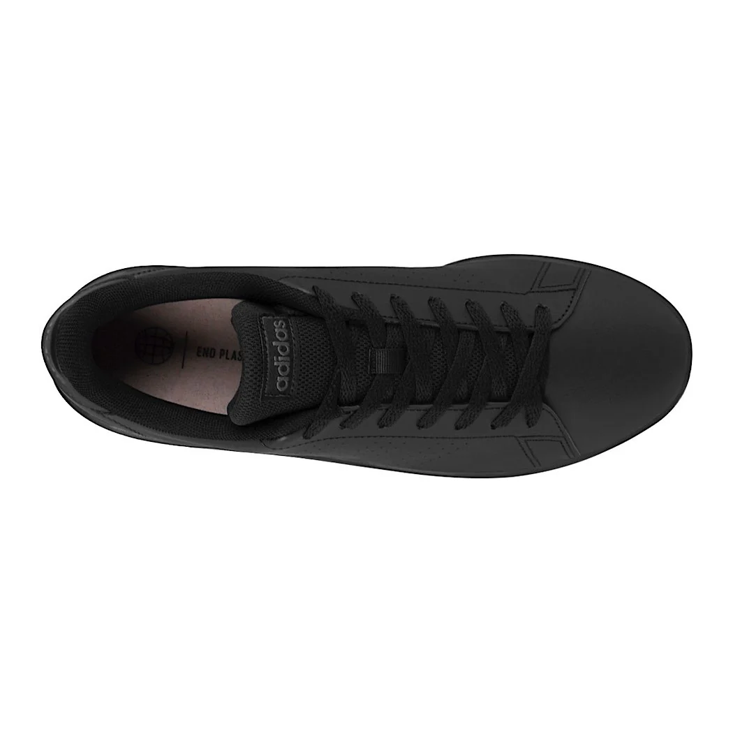 TENIS CABALLERO ADIDAS ADVANTAGE GW9284 SIMIPIEL NEGRO - Image 4