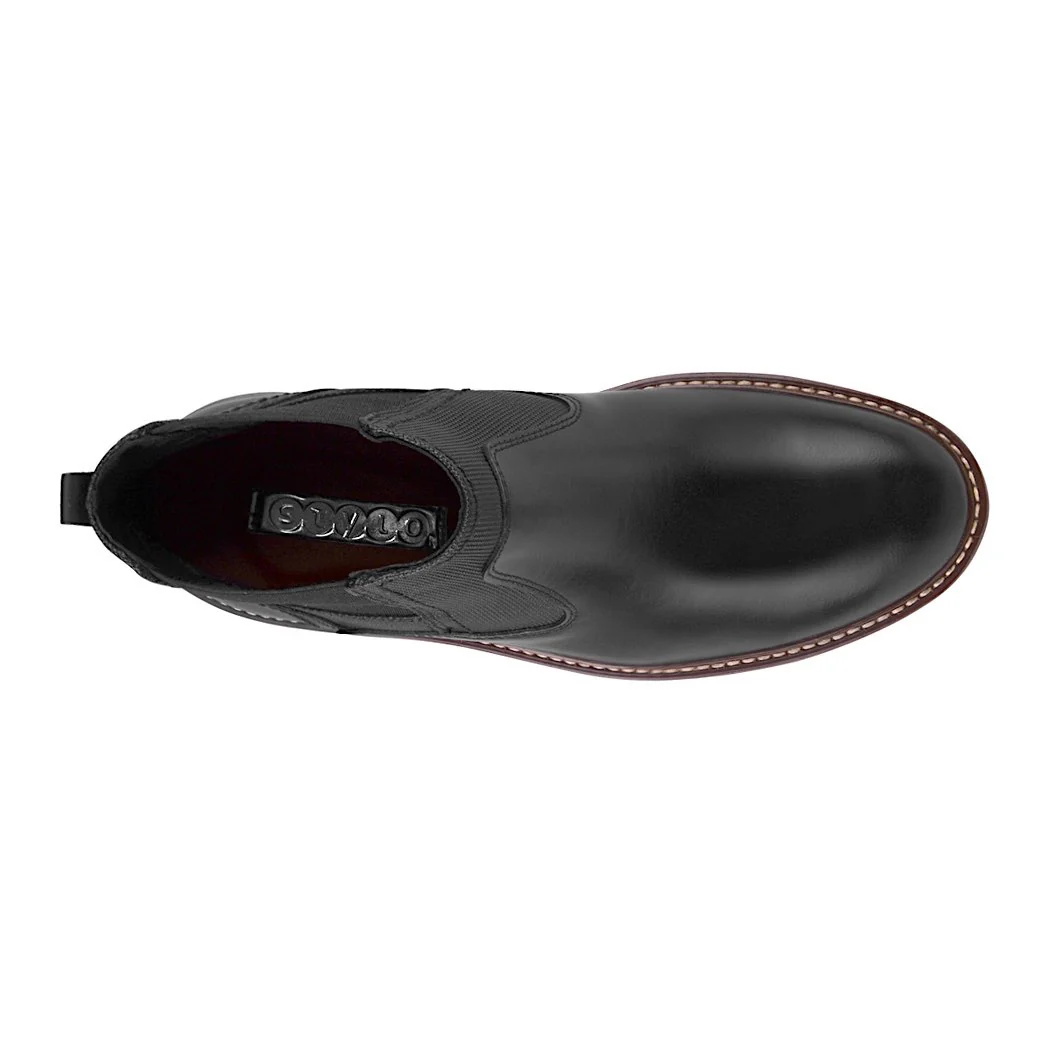 BOTINES CABALLERO STYLO H02741 SIMIPIEL NEGRO - Image 4